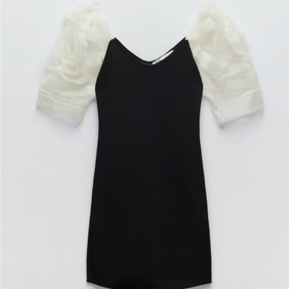 Zara | Dresses | Zara Voluminous Balloon Organza Sleeve Mini Dress Knit Size M | Poshmark Zara | Dresses | Zara Voluminous Balloon Organza Sleeve Mini Dress Knit Size M | Poshmark